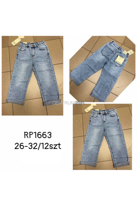 Rybaczki jeansowe damskie (26-32) 1