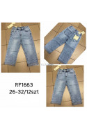 Rybaczki jeansowe damskie (26-32) 1