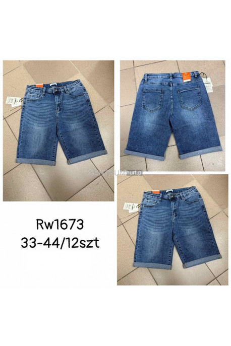 Spodenki jeansowe damskie (30-38) 1