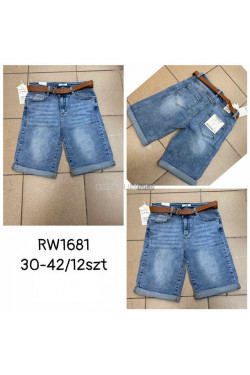 Spodenki jeansowe damskie (30-42) RW1681