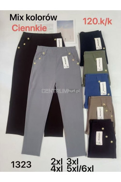 Spodnie damskie (2XL-6XL) 1323