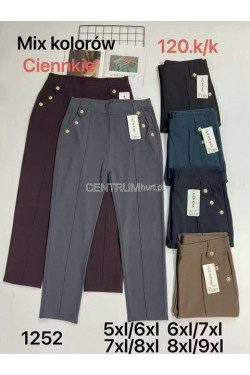 Spodnie damskie (5XL-9XL) 1252