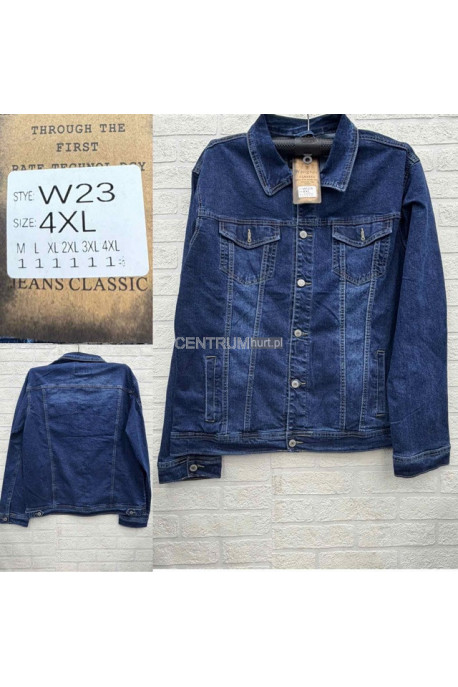 Kurtka jeansowa męska (M-4XL) W2