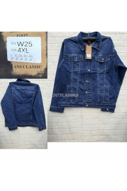 Kurtka jeansowa męska (L-4XL) W25