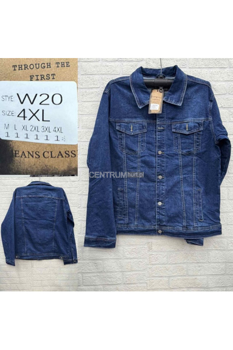 Kurtka jeansowa męska (M-4XL) W2