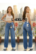 Jeansy damskie (L-4XL) 58