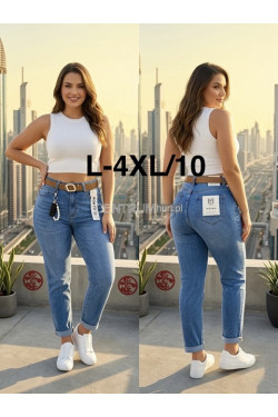 Jeansy damskie (L-4XL) 5810