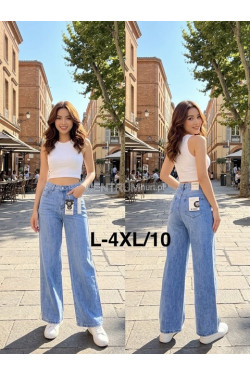 Jeansy damskie (L-4XL) 5813