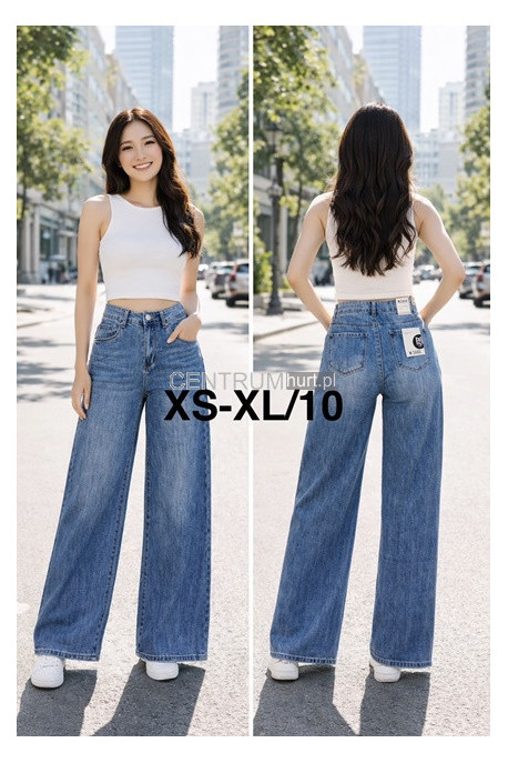 Jeansy damskie (L-4XL) 58