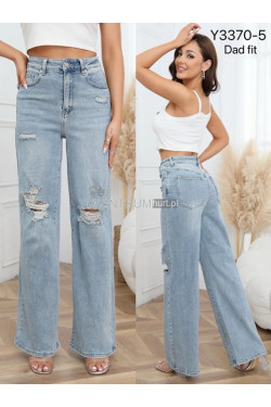 Jeansy damskie (34-42) Y3370-5