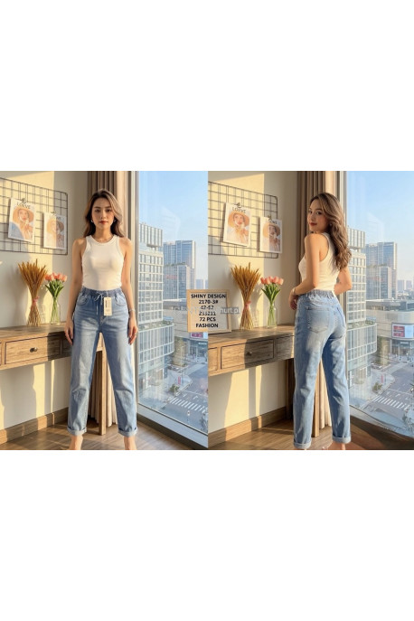 Jeansy damskie (L-4XL) 58