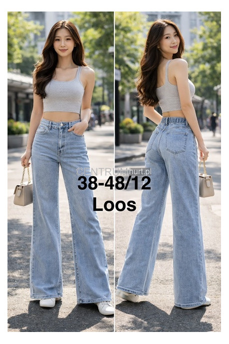 Jeansy damskie (L-4XL) 58