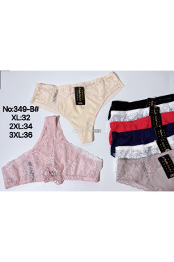 Stringi damskie (XL-3XL) 349-B