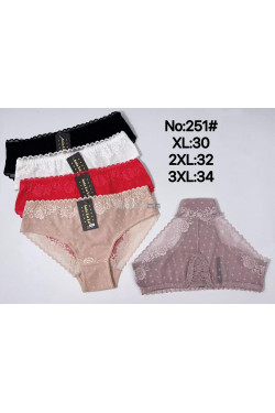 Majtki damskie (XL-3XL) 251
