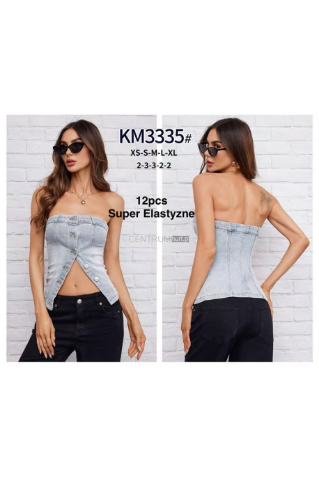 Kamizelki jeansowe damskie (XS-XL) 1