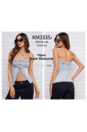 Kamizelki jeansowe damskie (XS-XL) 1