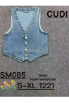 Kamizelki jeansowe damskie (XS-XL) 1