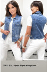 Kamizelki jeansowe damskie (XS-XL) 1