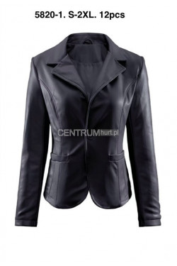 Kurtka skórzana damska (S-2XL) 5820-1
