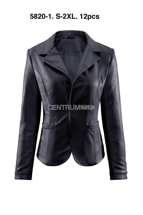 Kurtka skórzana damska (S-XL) 1