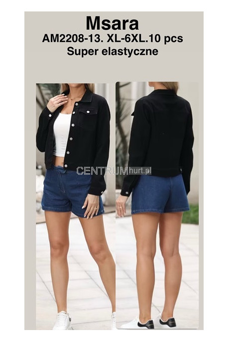 Kurtka jeansowa damska (XL-6XL) 1