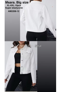 Kurtka jeansowa damska (XL-6XL) AM2208-12