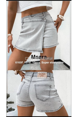 Spódnica -spodenki jeansowe damskie (XS-XL) 6165F