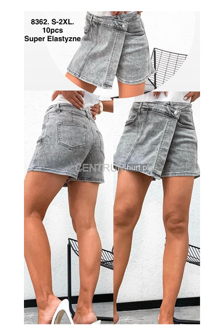 Spódnica -spodenki jeansowe damskie (XS-XL) 1