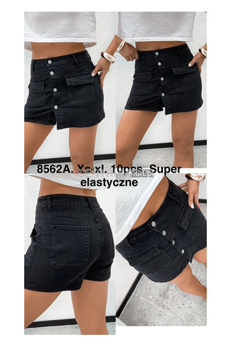 Spódnica -spodenki jeansowe damskie (XS-XL) 1