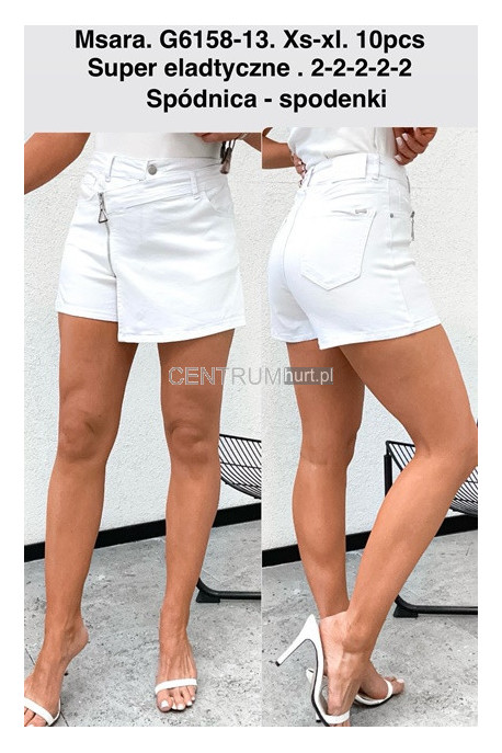 Spódnica -spodenki jeansowe damskie (XS-XL) 1