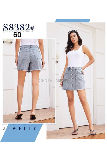 Spódnica -spodenki jeansowe damskie (XS-XL) 1