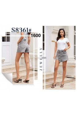 Spódnica -spodenki jeansowe damskie (S-2XL) S8361