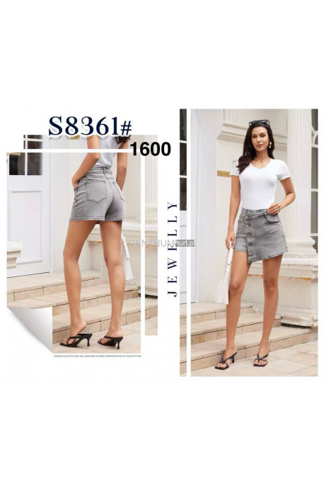 Spódnica -spodenki jeansowe damskie (XS-XL) 1