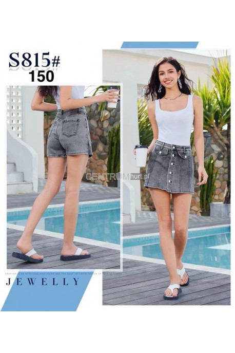 Spódnica -spodenki jeansowe damskie (XS-XL) 1