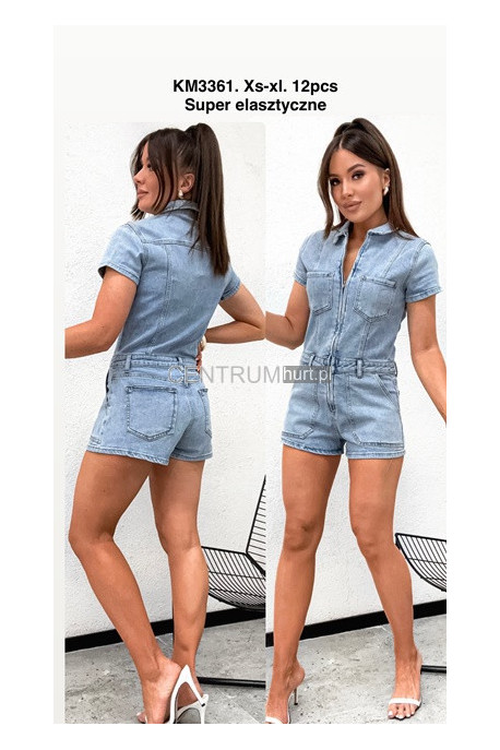 Spódnica -spodenki jeansowe damskie (XS-XL) 1