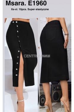 Spódnica jeansowa damska (XS-XL) E1960