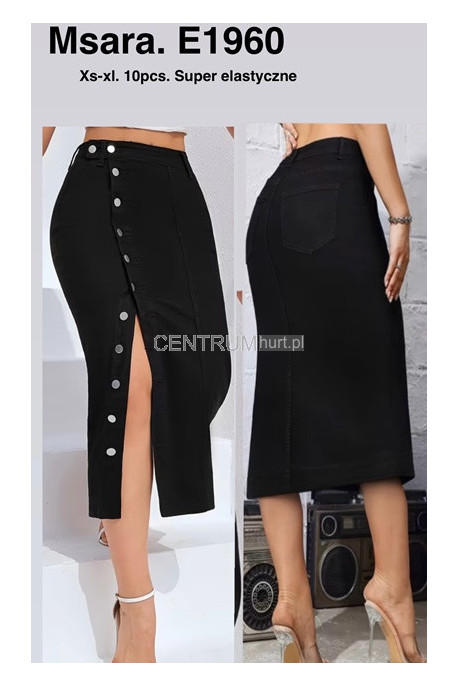 Spódnica jeansowa damska (XS-XL) 1