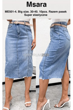 Spódnica jeansowa damska (30-40) ME501-4