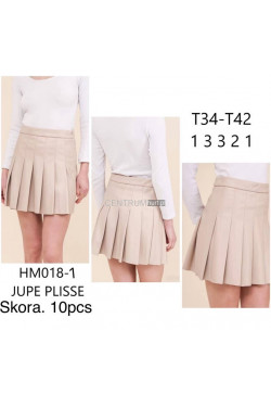 Spódnica skórzana damska (34-42) HM018-1