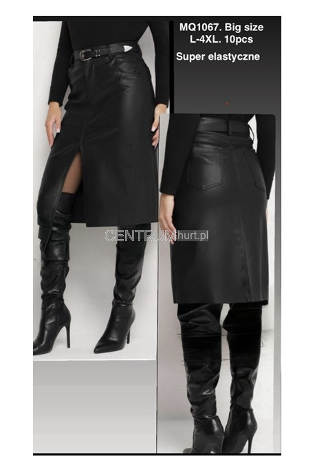 Spódnica skórzana damska (XS-XL) 1