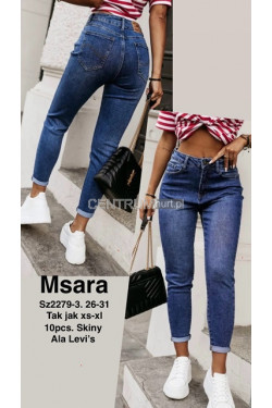 Jeansy damskie (XS-XL) SZ2279-3