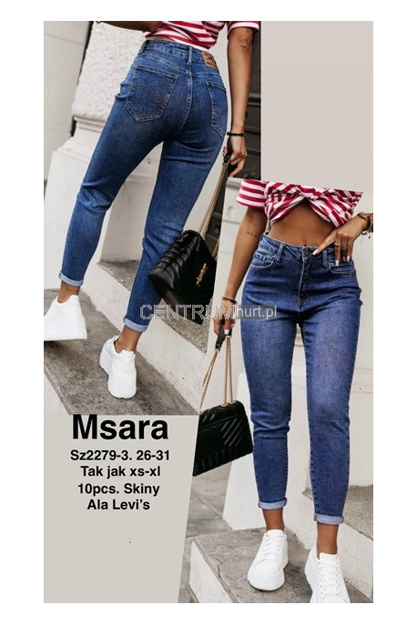 Jeansy damskie (XS-XL) 1
