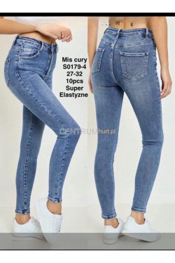 Jeansy damskie (27-32) S0179-4