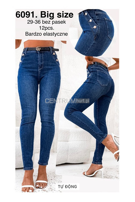 Jeansy damskie (XS-XL) 2