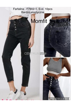Jeansy damskie (S-XL) F7902-1