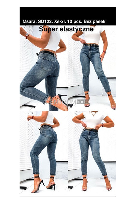 Jeansy damskie (XS-XL) 2