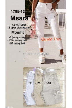 Jeansy damskie (XS-XL) 1795-12