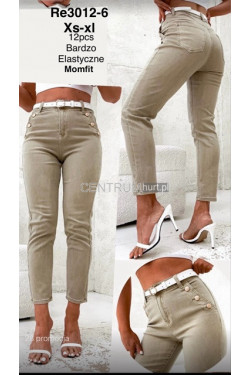 Jeansy damskie (XS-XL) RE3012-6