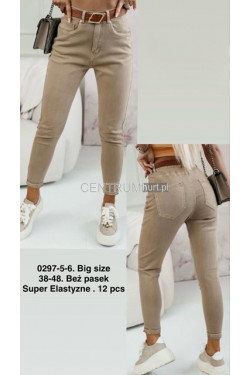 Jeansy damskie (38-48) 0297-5-6