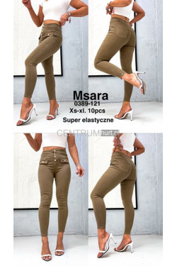 Jeansy damskie (XS-XL) 0389-121